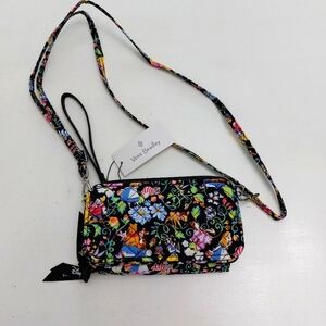 Vera Bradley Disney Classics on the Green All In One Crossbody Wallet NWT
